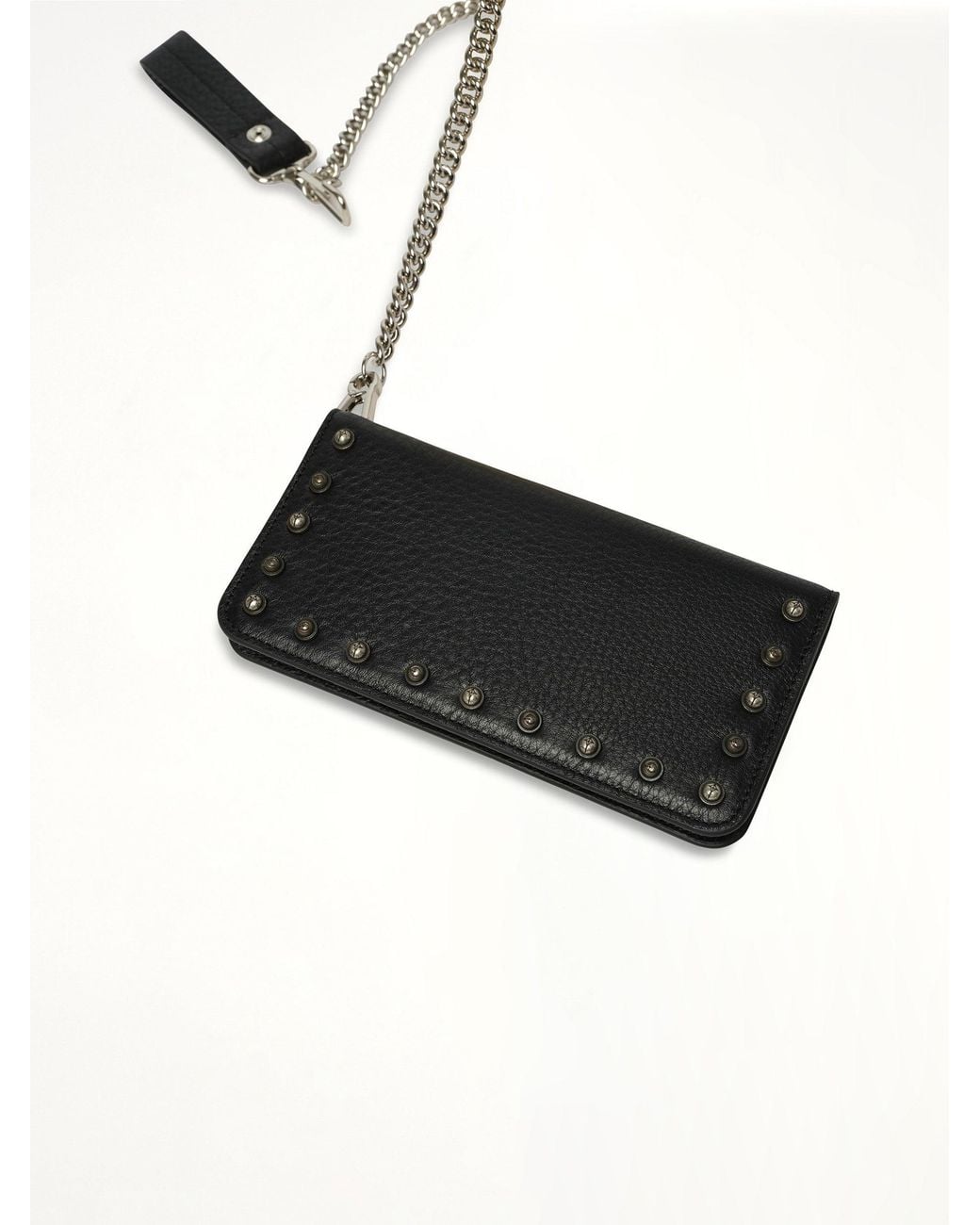 THUG CLUB White Tc Long Wallet for men