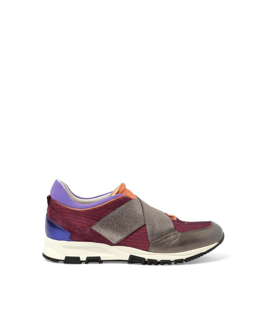 Lanvin Purple Running Shoe W/ Elastic