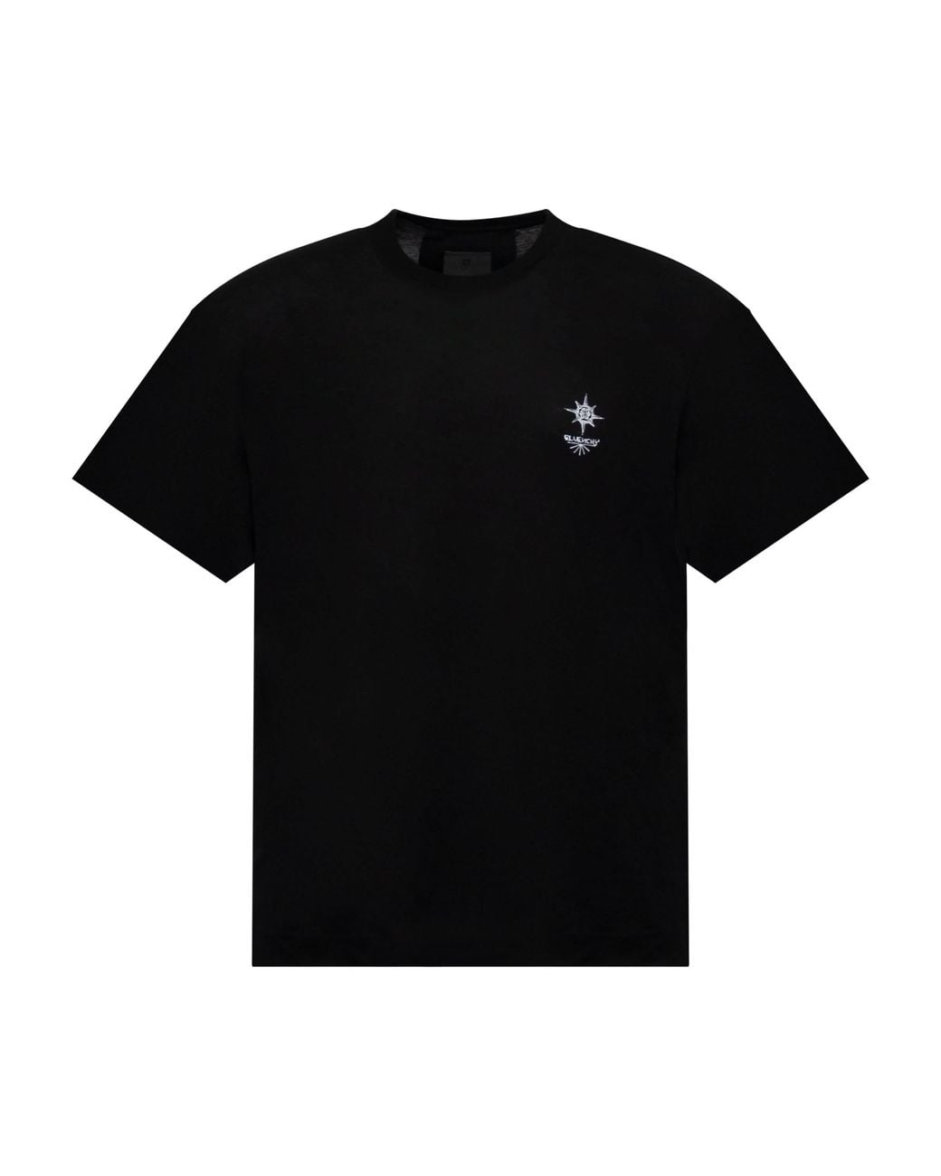 Givenchy Black Empty Frame Oversized T-Shirt for men