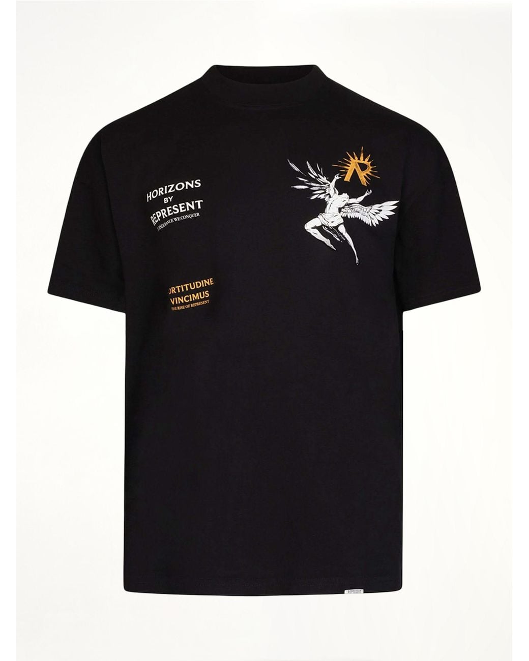 Represent Black Icarus T-Shirt for men