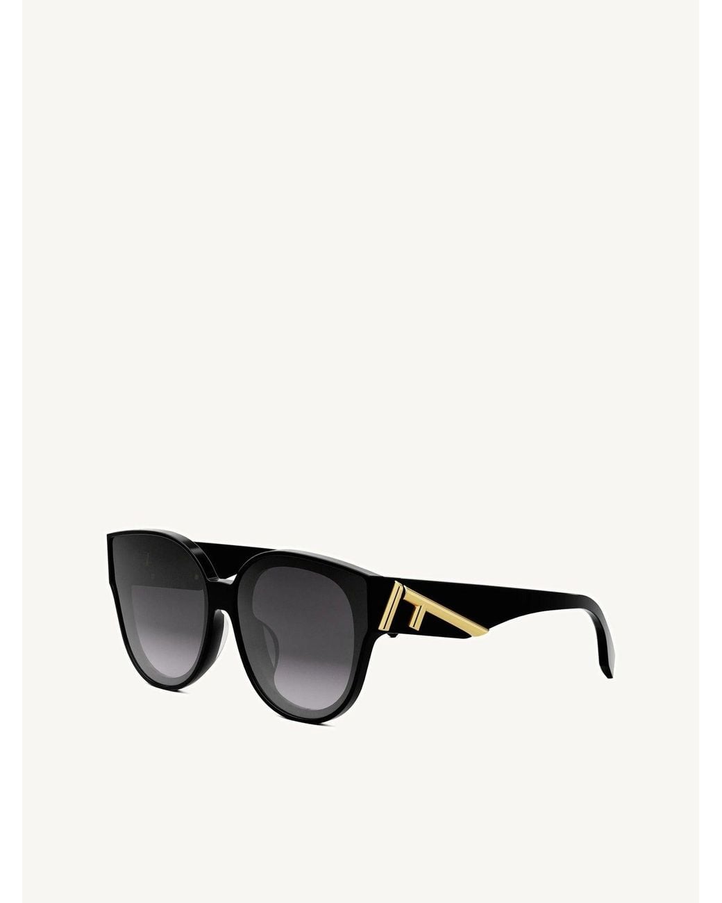 Fendi Black Fe40111F 6501B Wayfarer Sunglasses