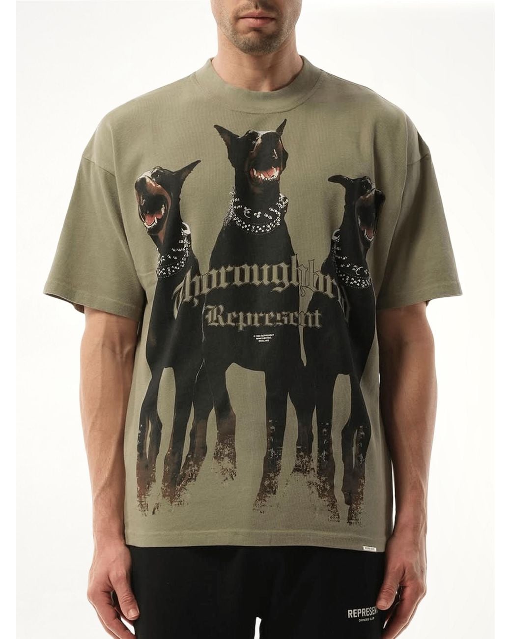 Represent Green Thoroughbred T-Shirt for men