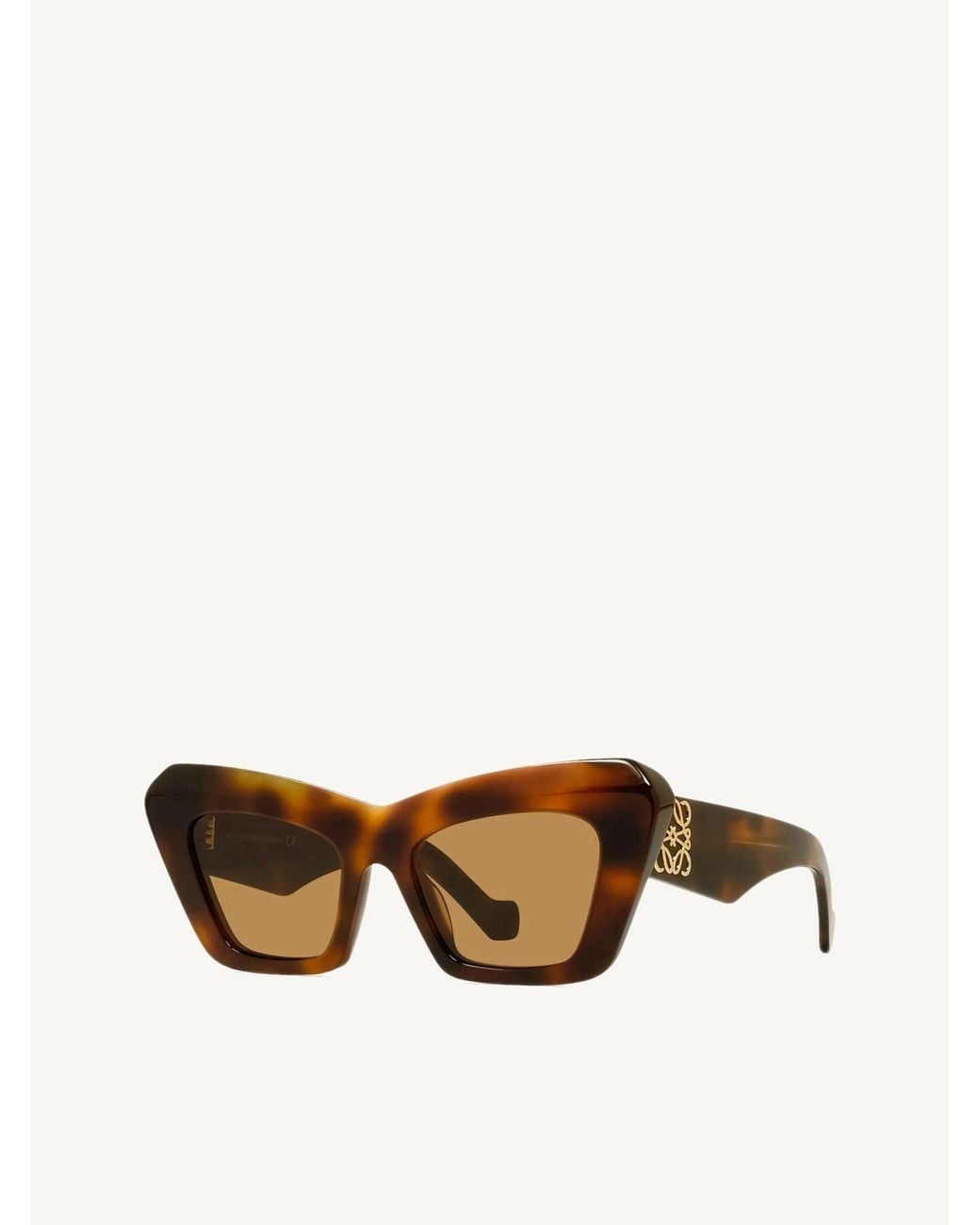 Loewe Brown Lw40036I 5153E Acetate Sunglasses