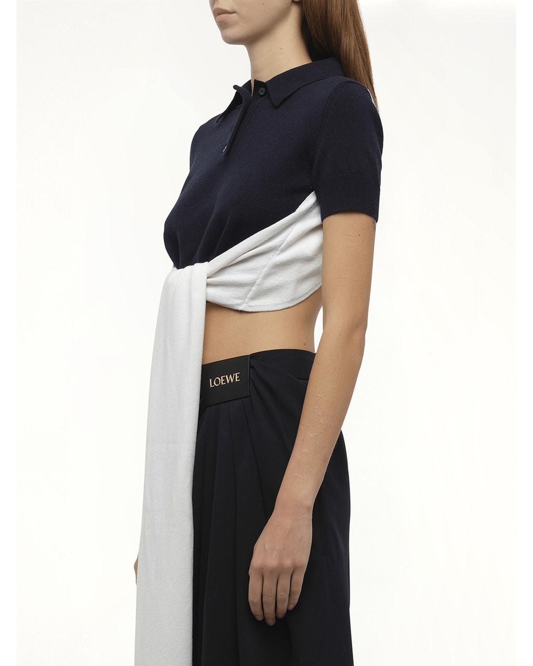 Loewe Black Polo Sweater
