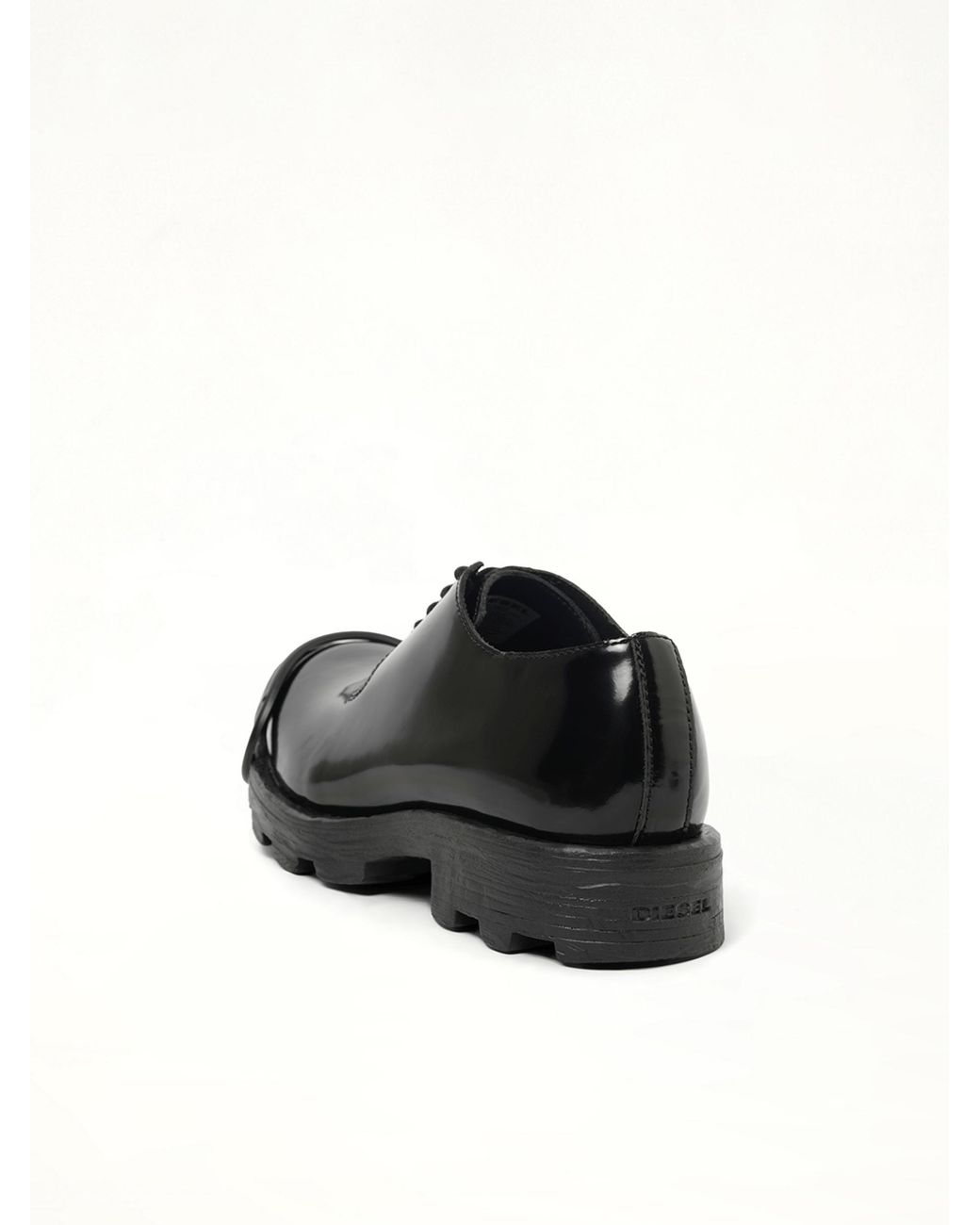 DIESEL Black D-Hammer Derby for men