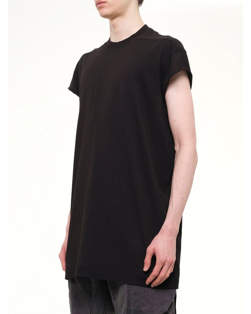 Rick Owens Black Rick S Jumbo Sl T-Shirt for men