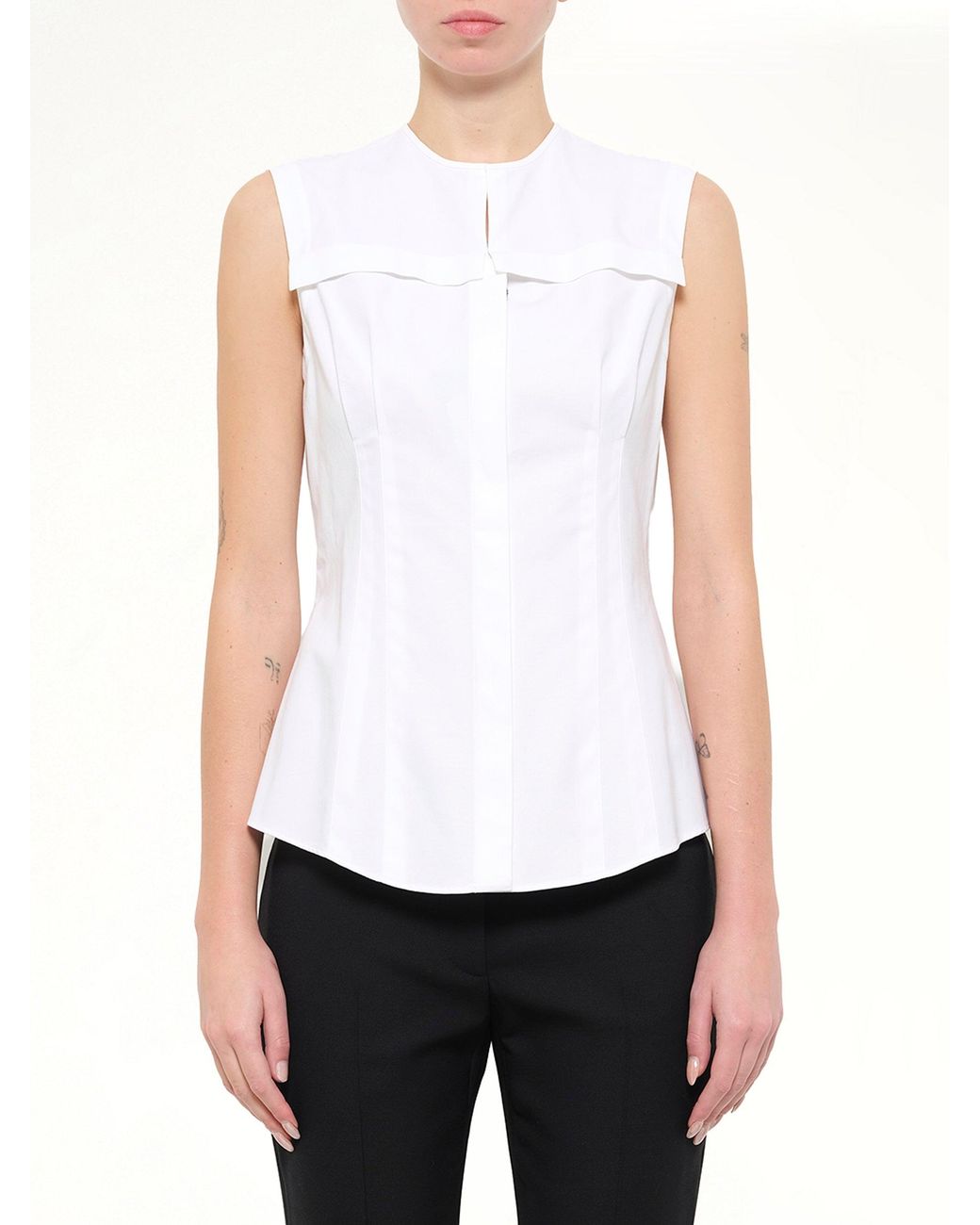 McQueen White Shirt