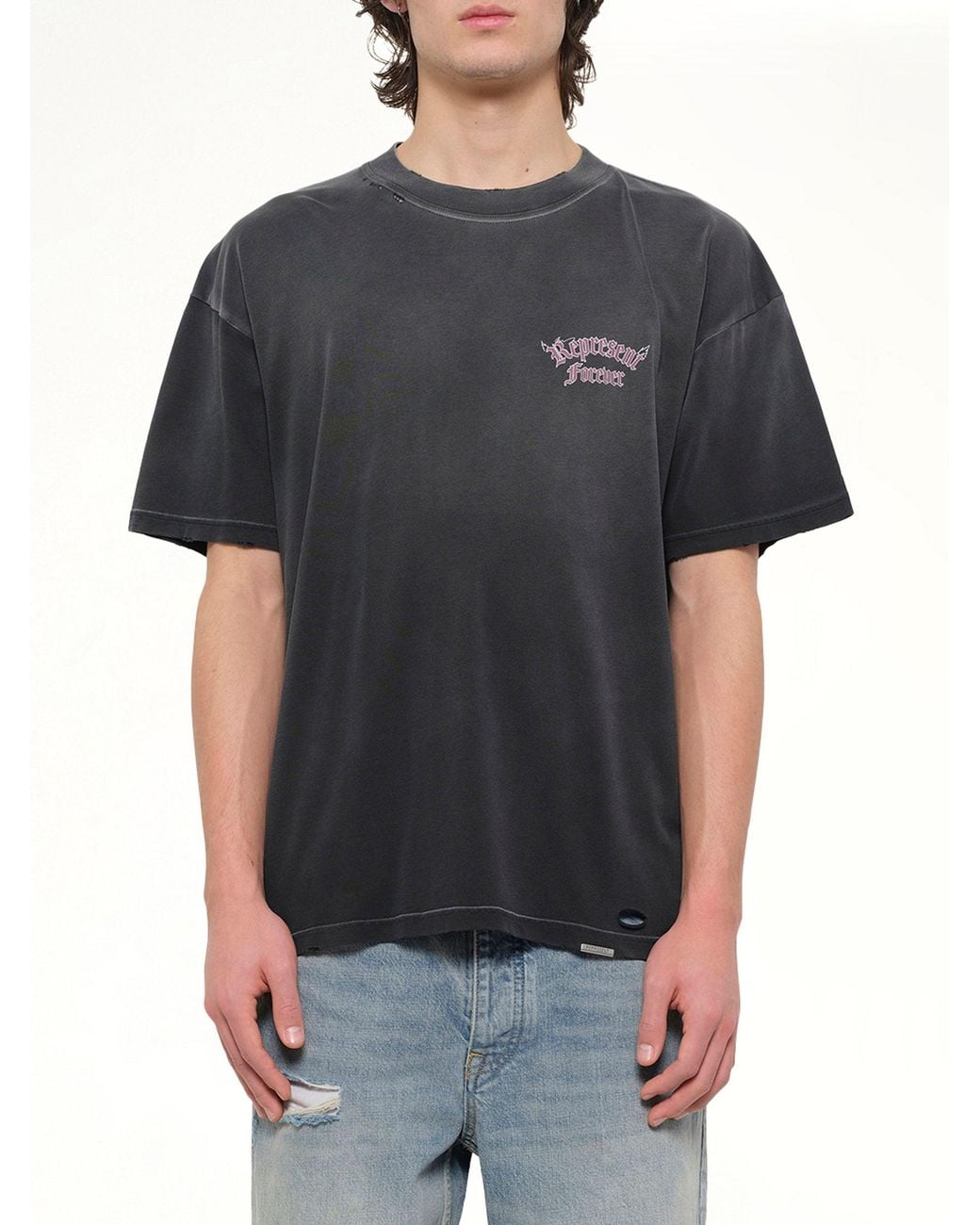 Represent Black Duality T-Shirt for men