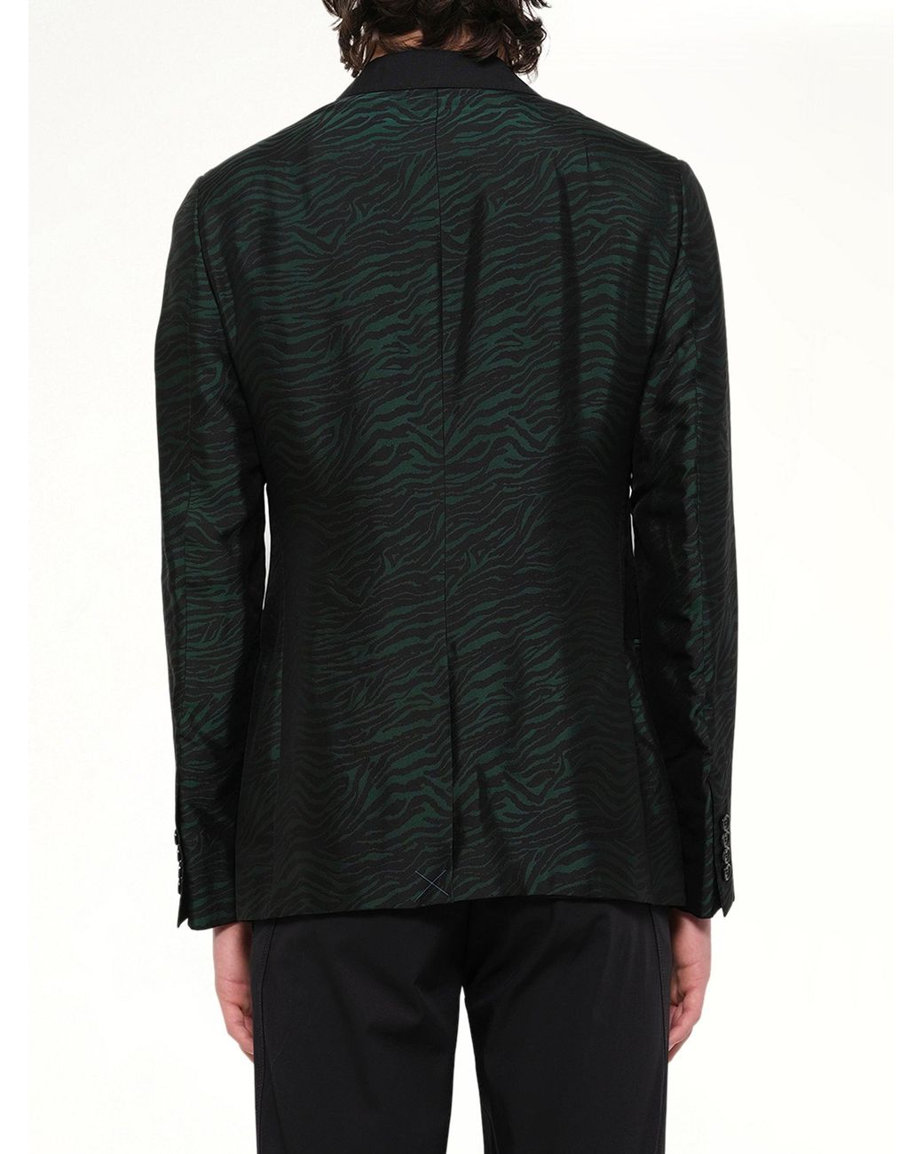 Lanvin Black D8 Slim 2 Button Jacket for men
