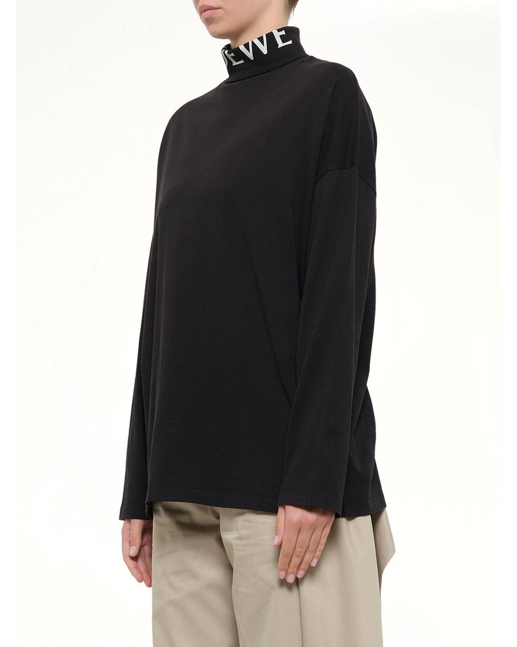 Loewe Black Logo Top