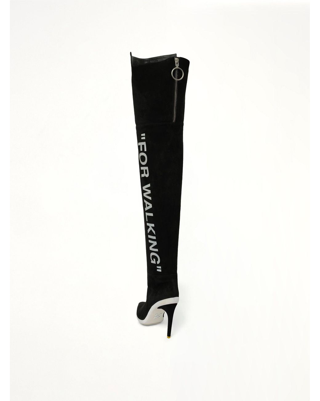 Off-White c/o Virgil Abloh Black Walking High Boot