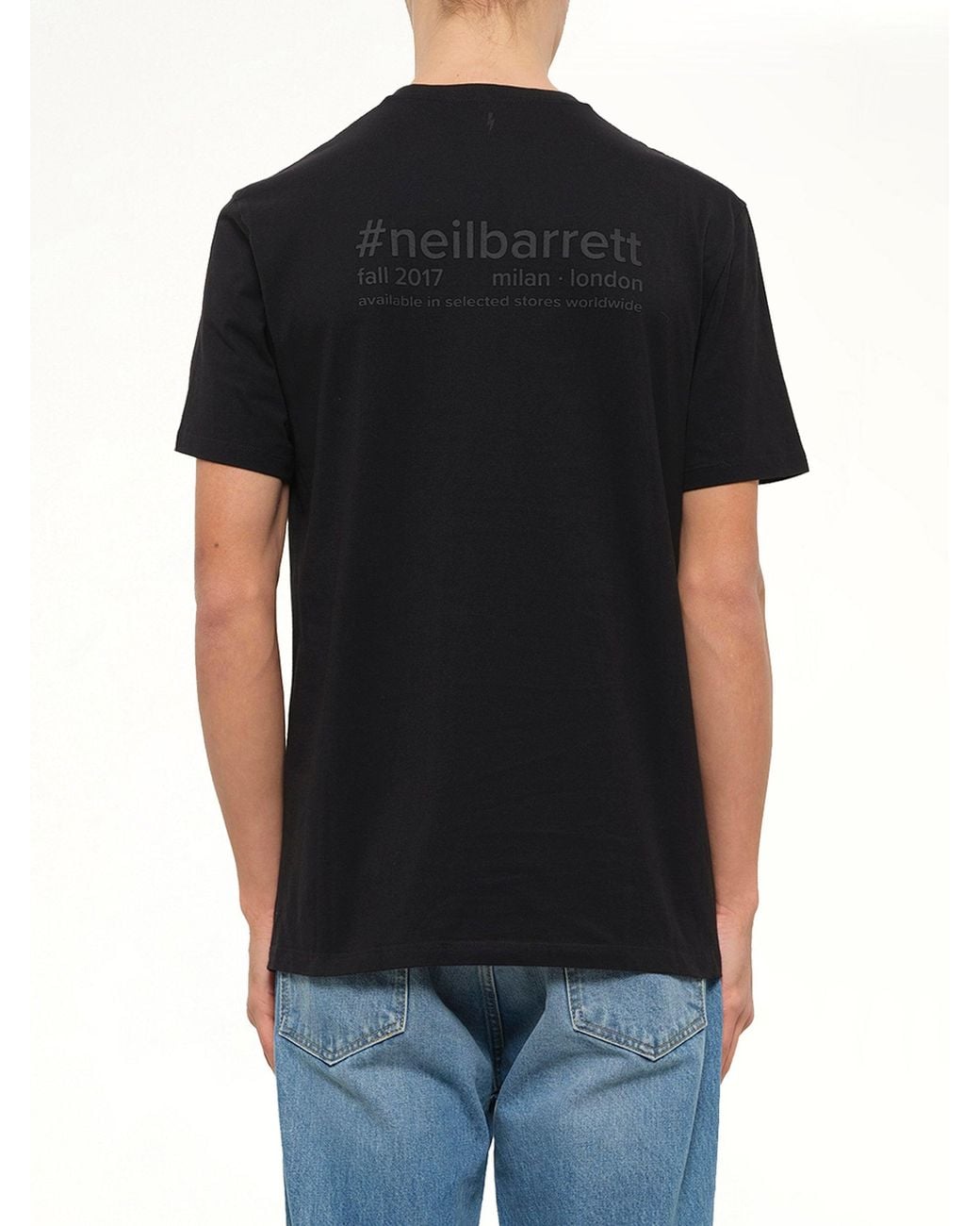 Neil Barrett Black T-Shirt for men