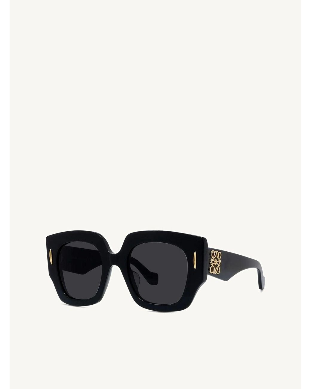 Loewe Black Lw40129U Acetate Sunglasses