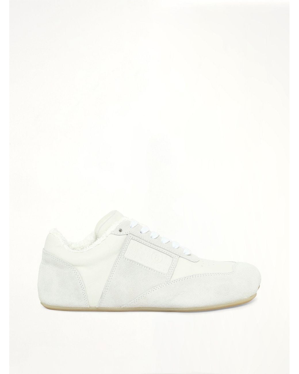 MM6 by Maison Margiela White Anatomic Sneakers