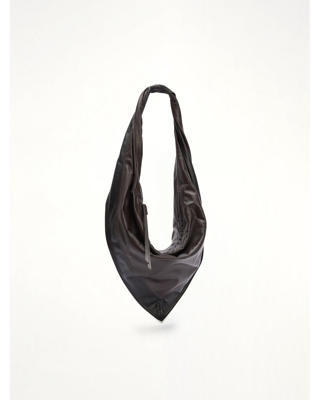 Lemaire White Scarf Small Soft Nappa Leather Bag