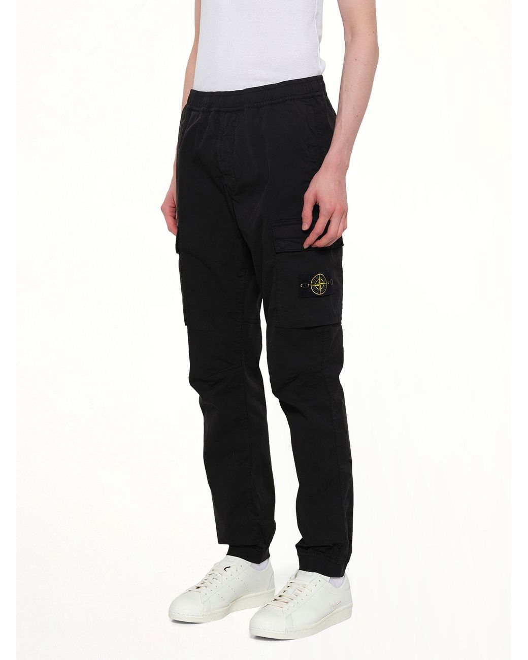 Stone Island Black 3100031 Trousers for men