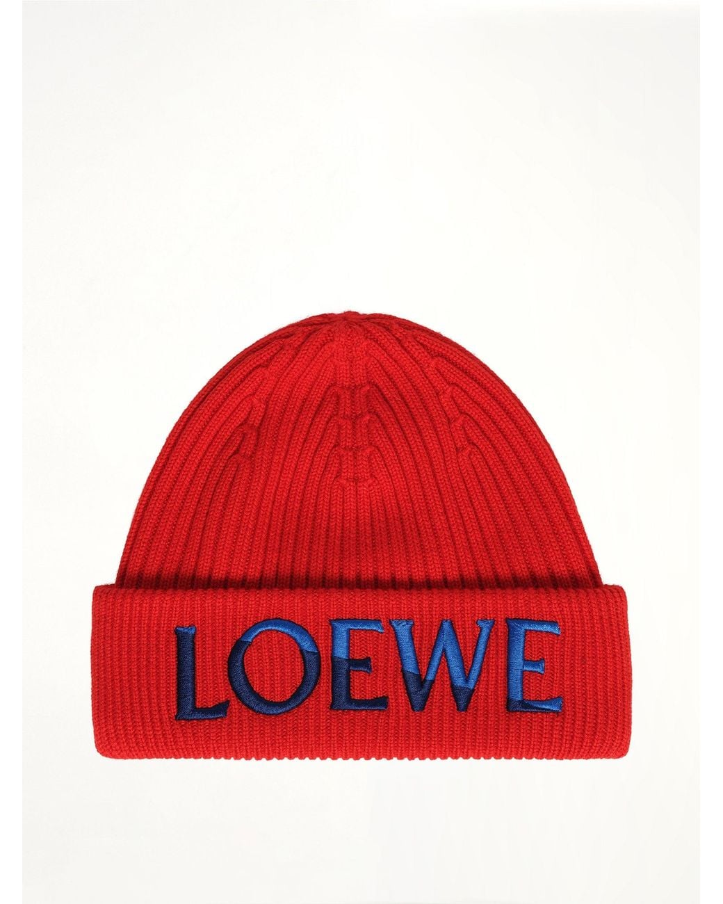 Loewe Red Beanie