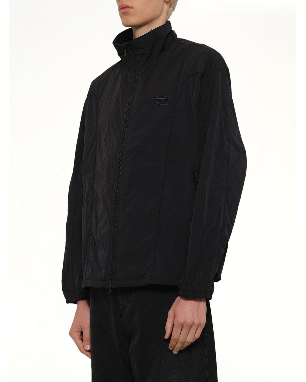 DIESEL Black J-Five-Wrd-Akad Jacket for men