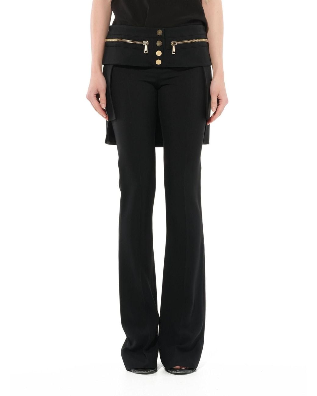 Givenchy Black Wait Zip Pants