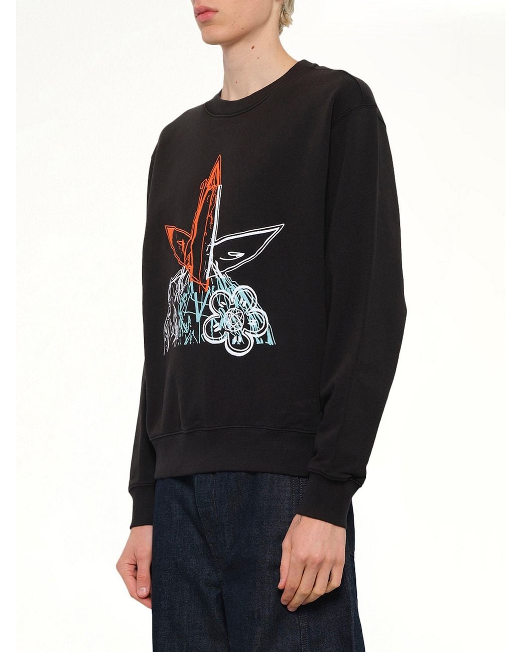 KENZO Black X Futura 2000 Sweatshirt for men