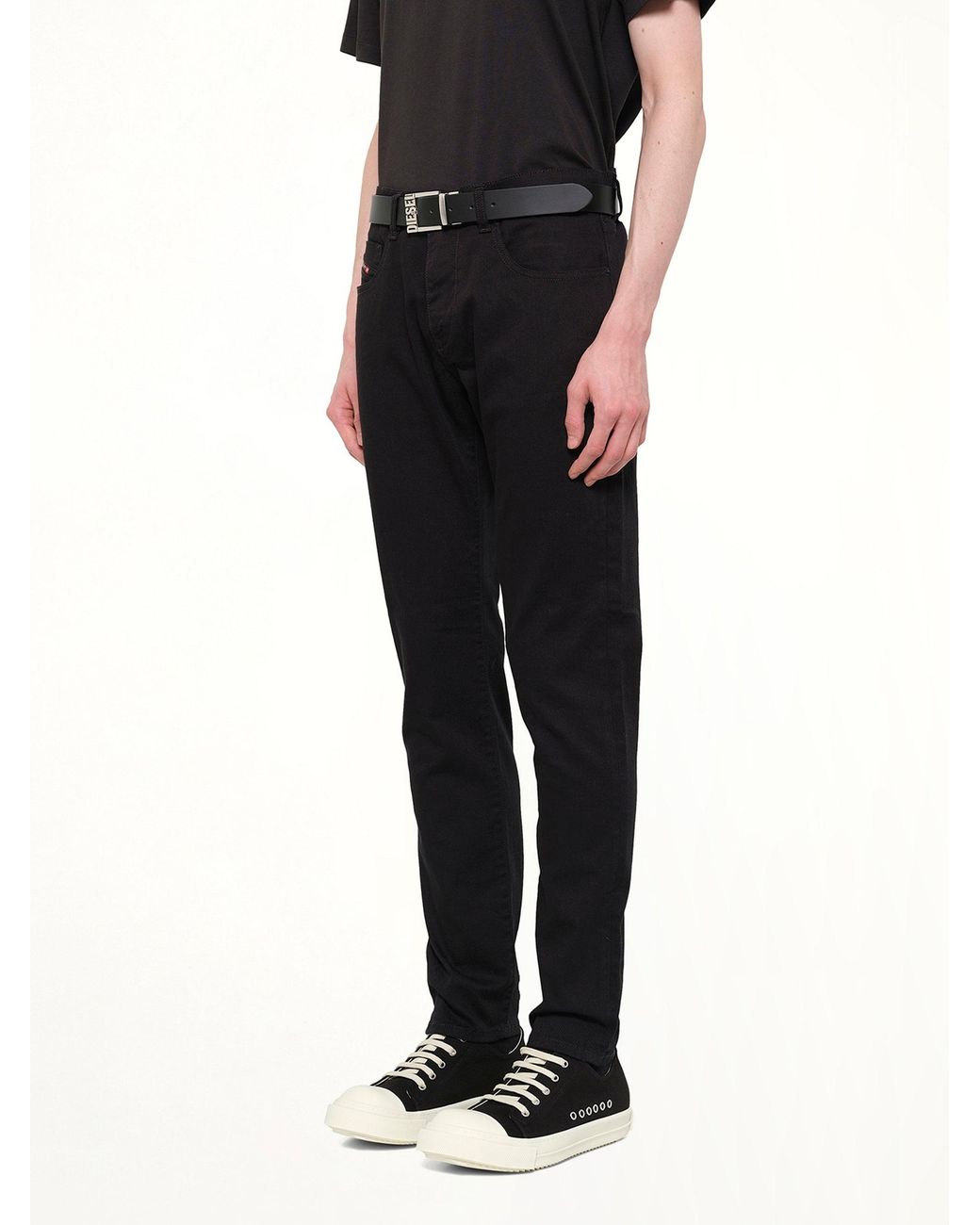 DIESEL Black 2019 D-Strukt Slim Jeans for men