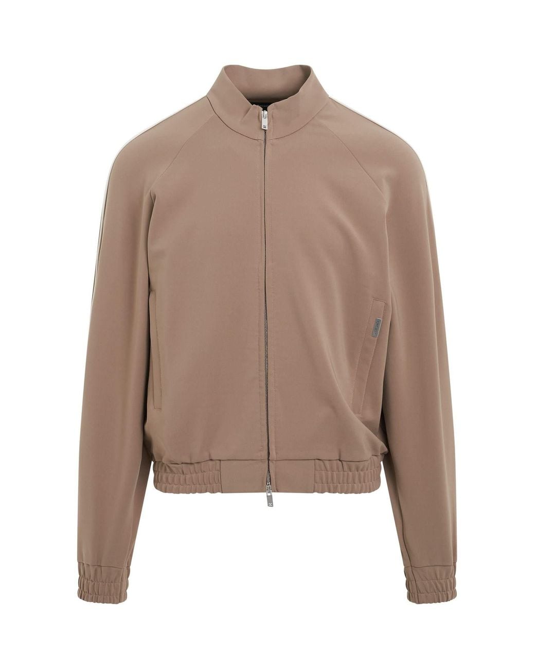 Represent Brown Viscose Tracksuit Jacket, Size: Medium for men