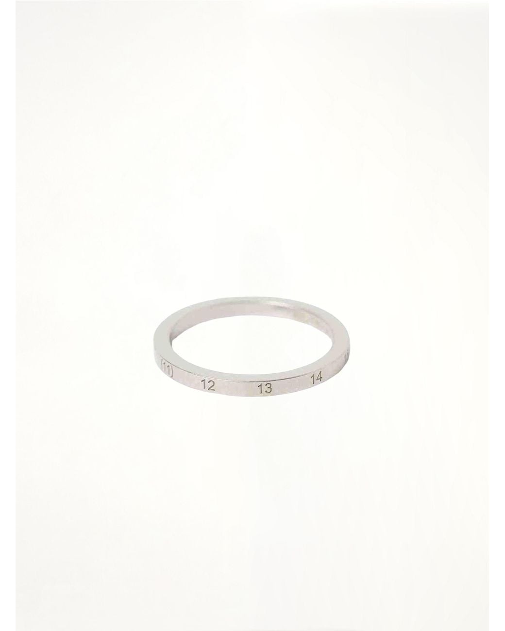 Maison Margiela Natural Numerical 2Mm Rings for men