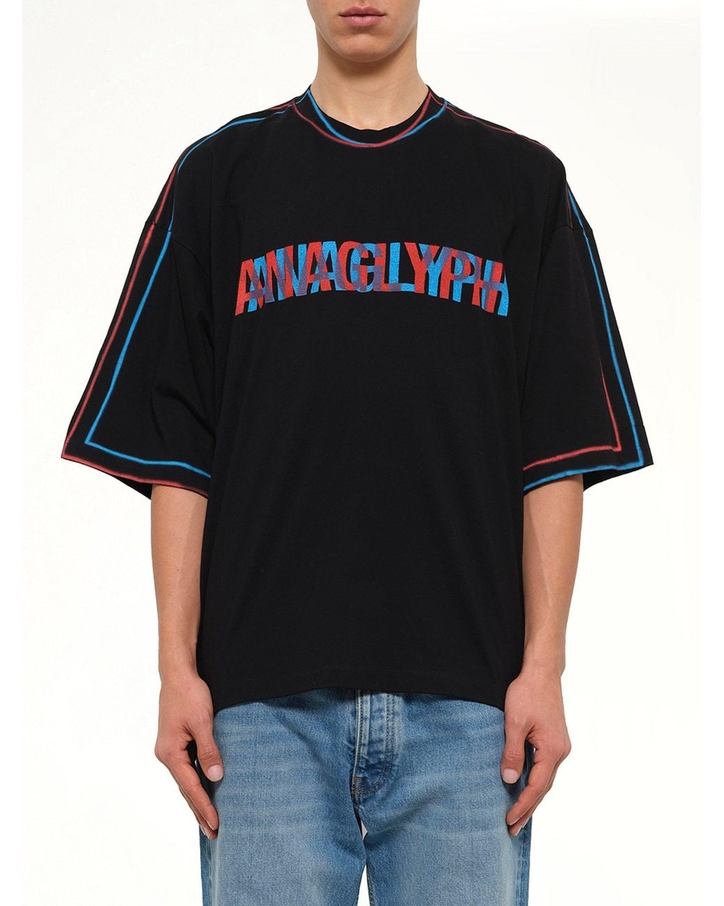 Doublet Black Knit T-Shirts for men