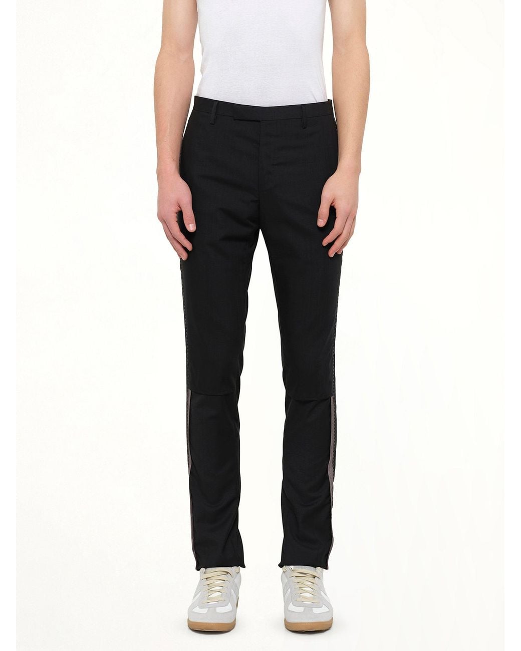 Lanvin Black Insideout Look Pants for men