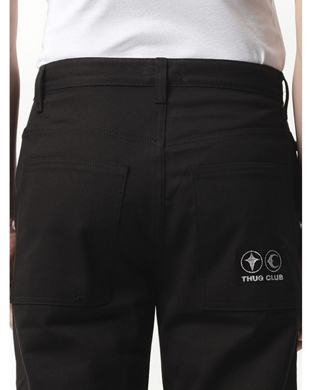 THUG CLUB Black Thug Pants for men