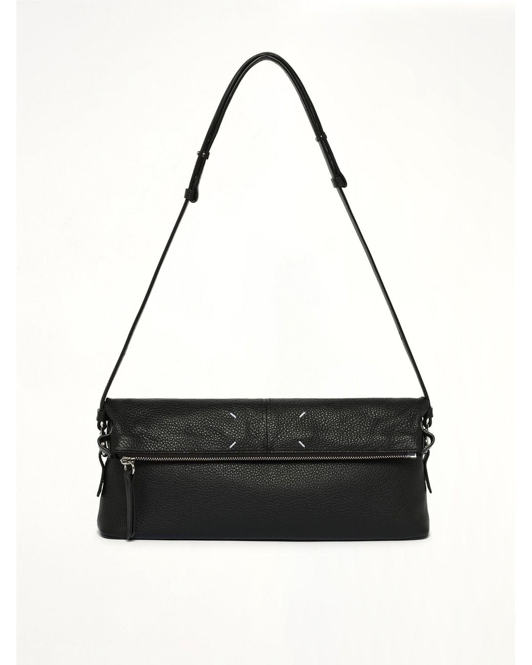 Maison Margiela Black 5Ac Soft Pouch Bag