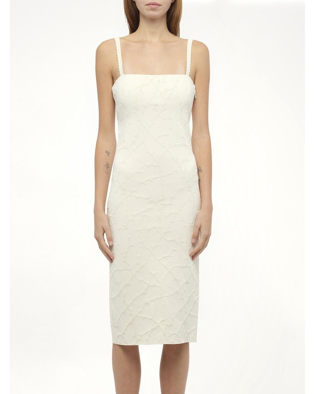 Loewe White Strappy Dress