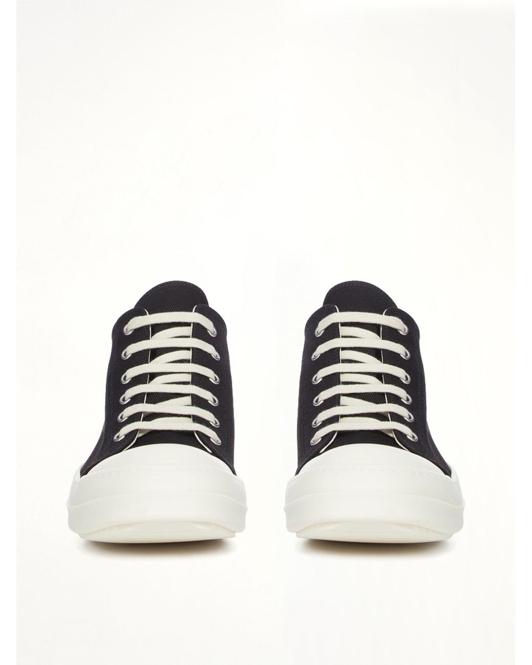Rick Owens Black Low Sneaks