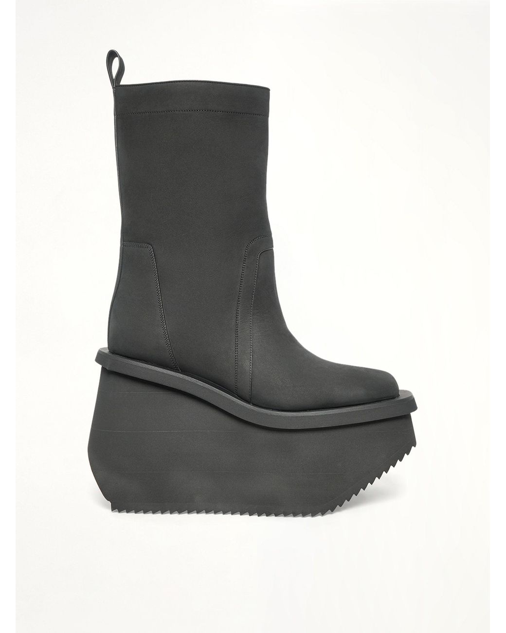 Rick Owens Black Factory Boots for men