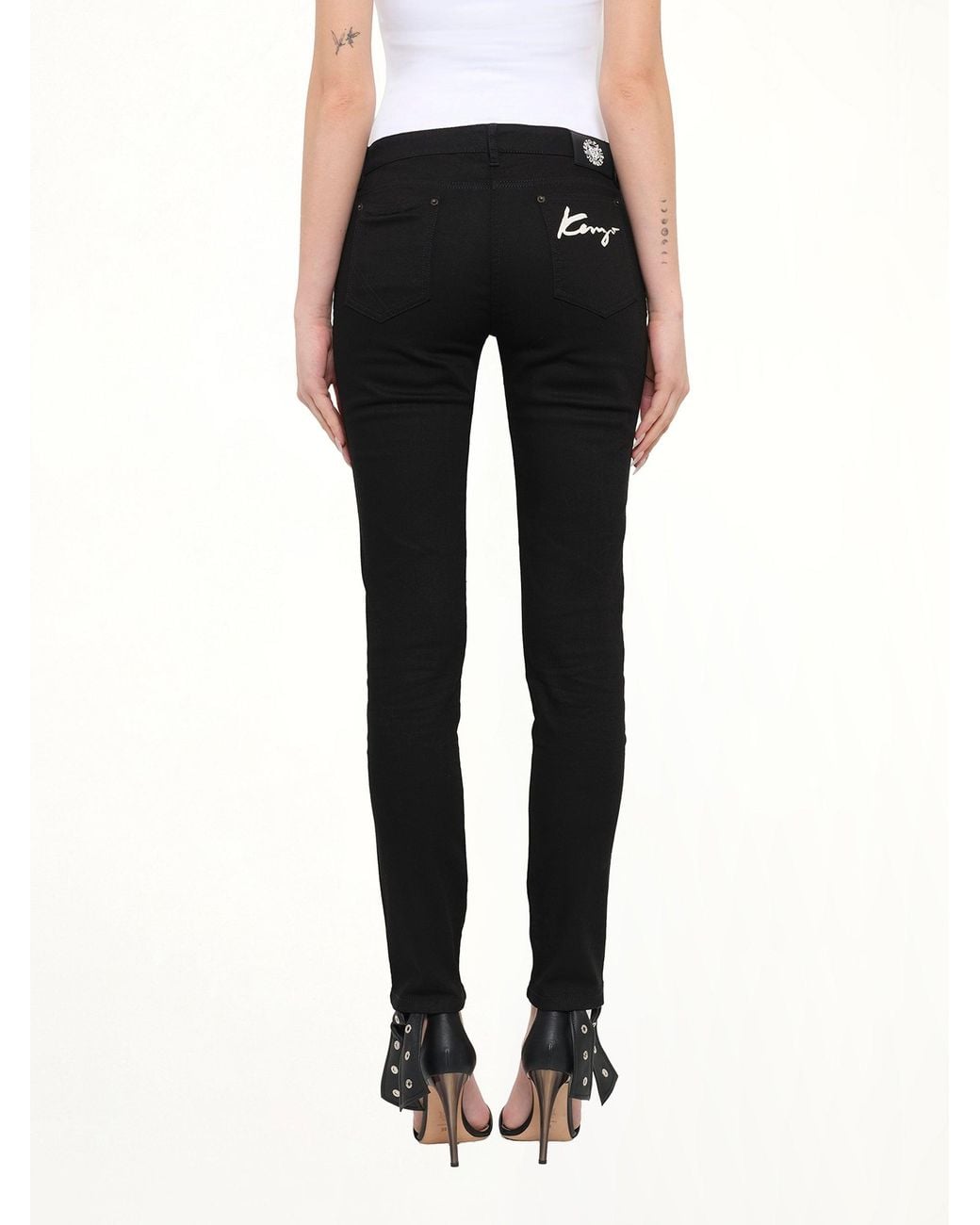 KENZO Black Trousers for men