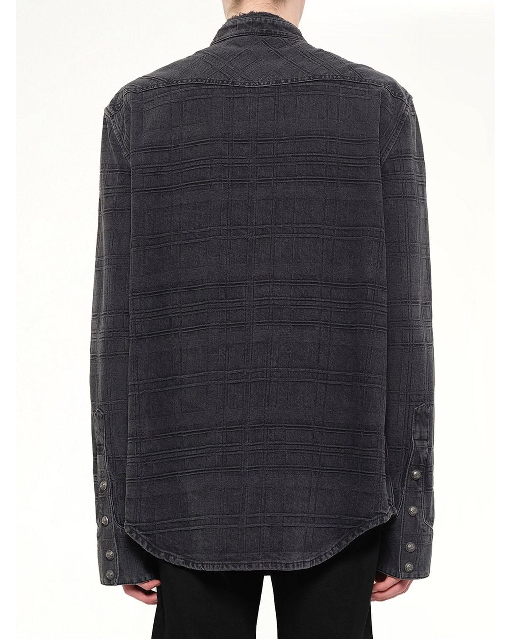Balmain Blue Shirts for men