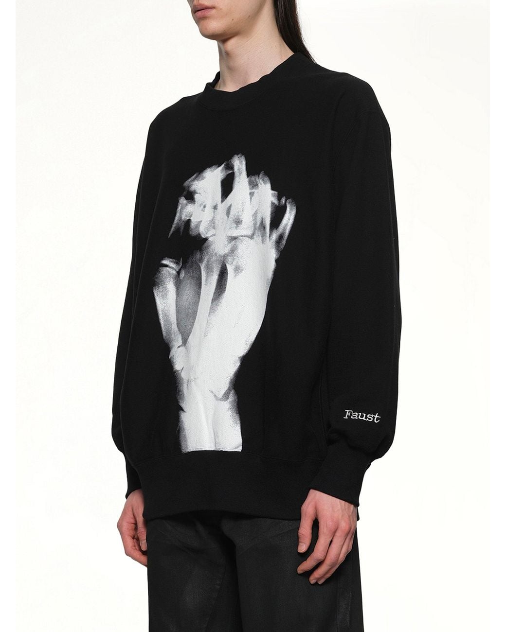 Undercover Black Faust Sweatshirt for men