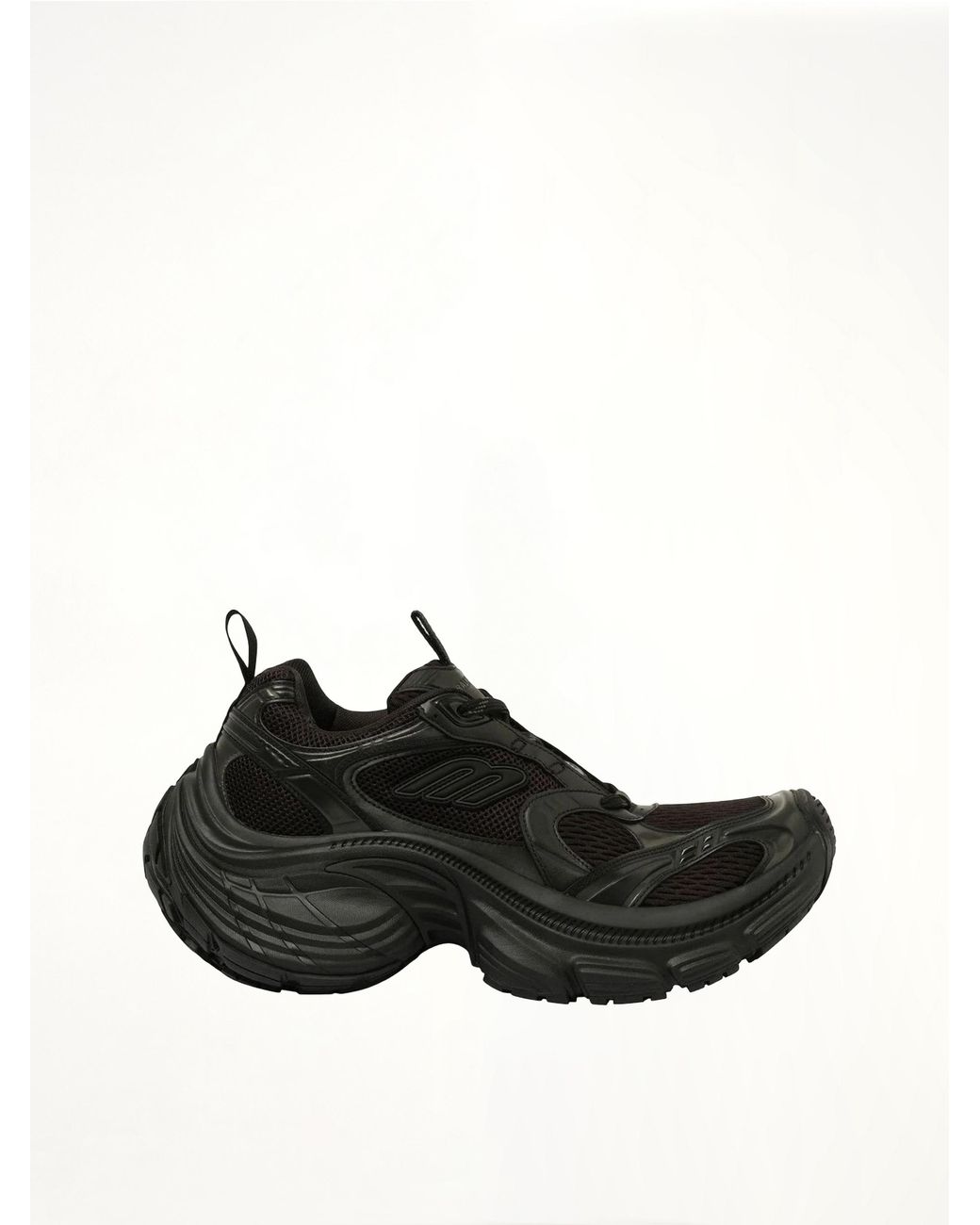 Balenciaga Black 10XL Mesh Sneakers