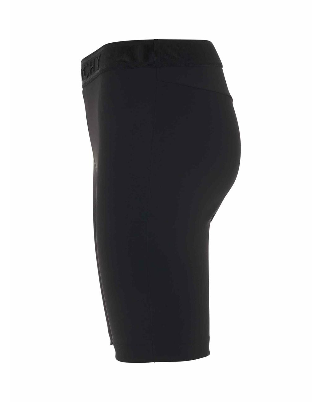 Givenchy Black Cyclist Shorts With Elastic Jacquard