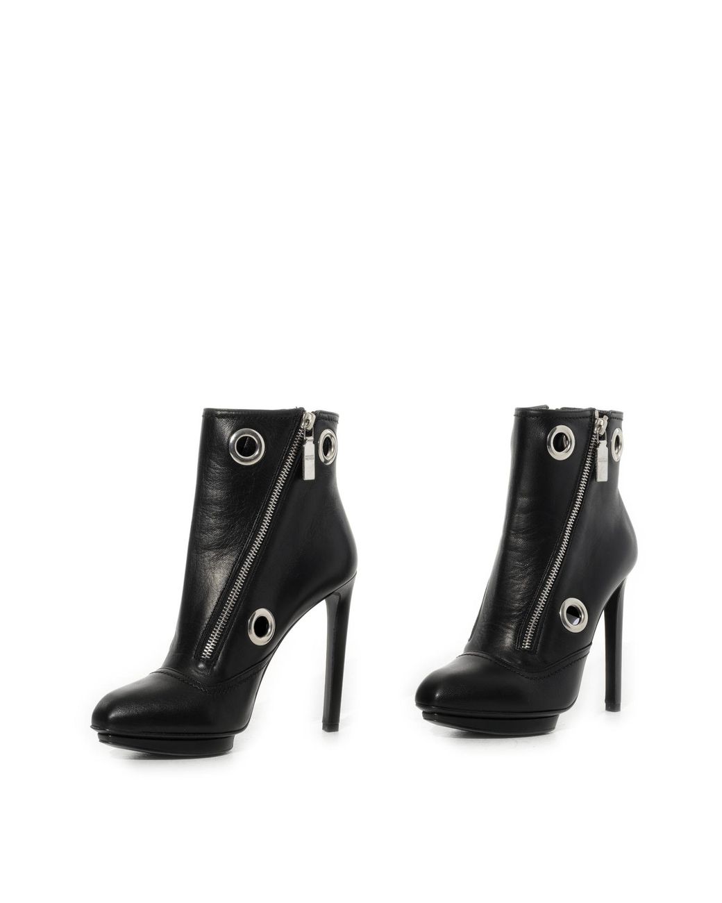 McQueen Black Low Boots