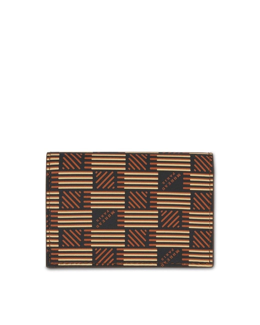 Moreau Brown Flap Wallet With Gusset, 100% Calf Leather