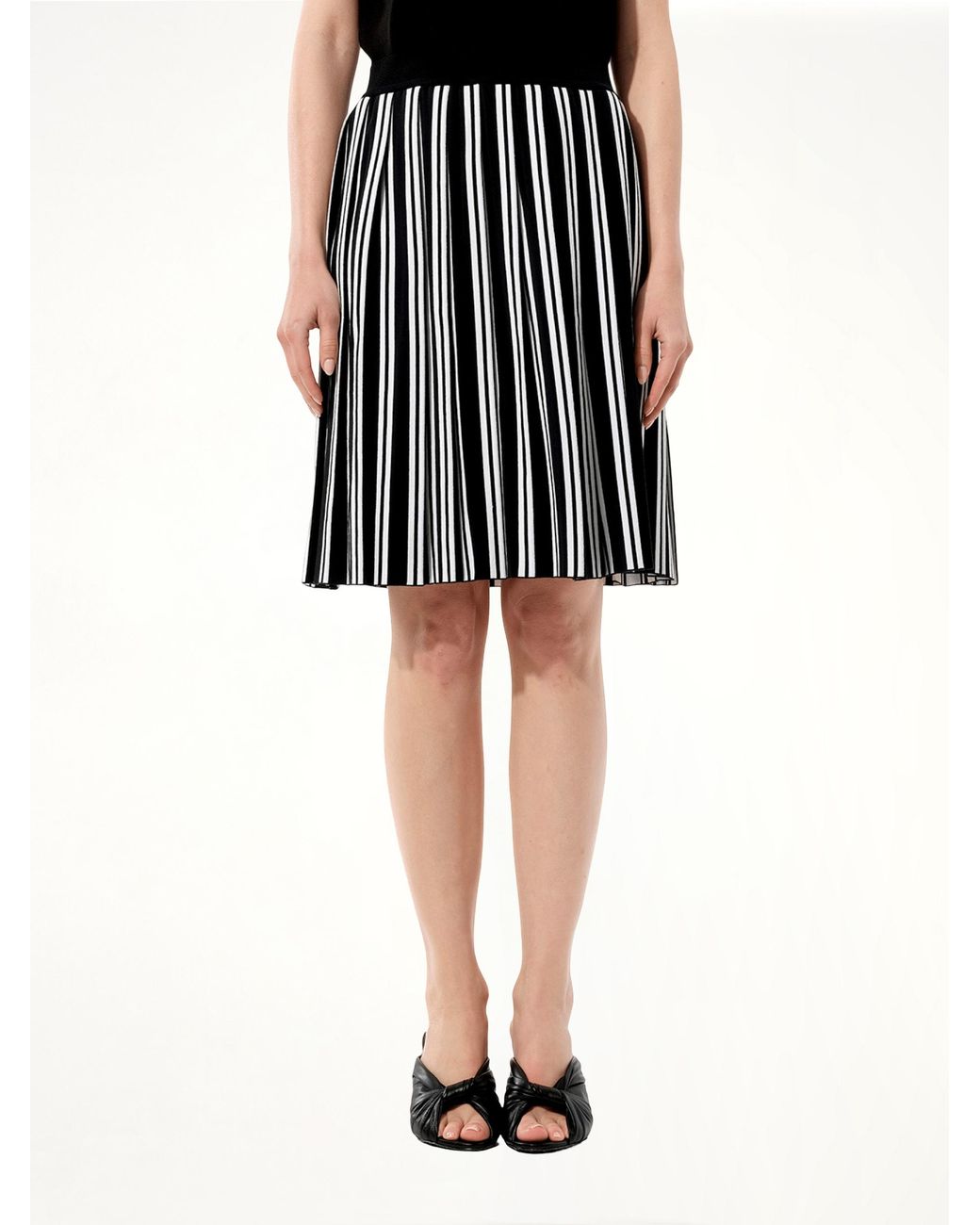 Balenciaga Black Graph Skirt