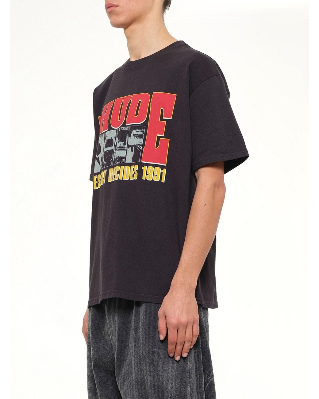 Rhude Red The Desert Decides T-Shirt for men