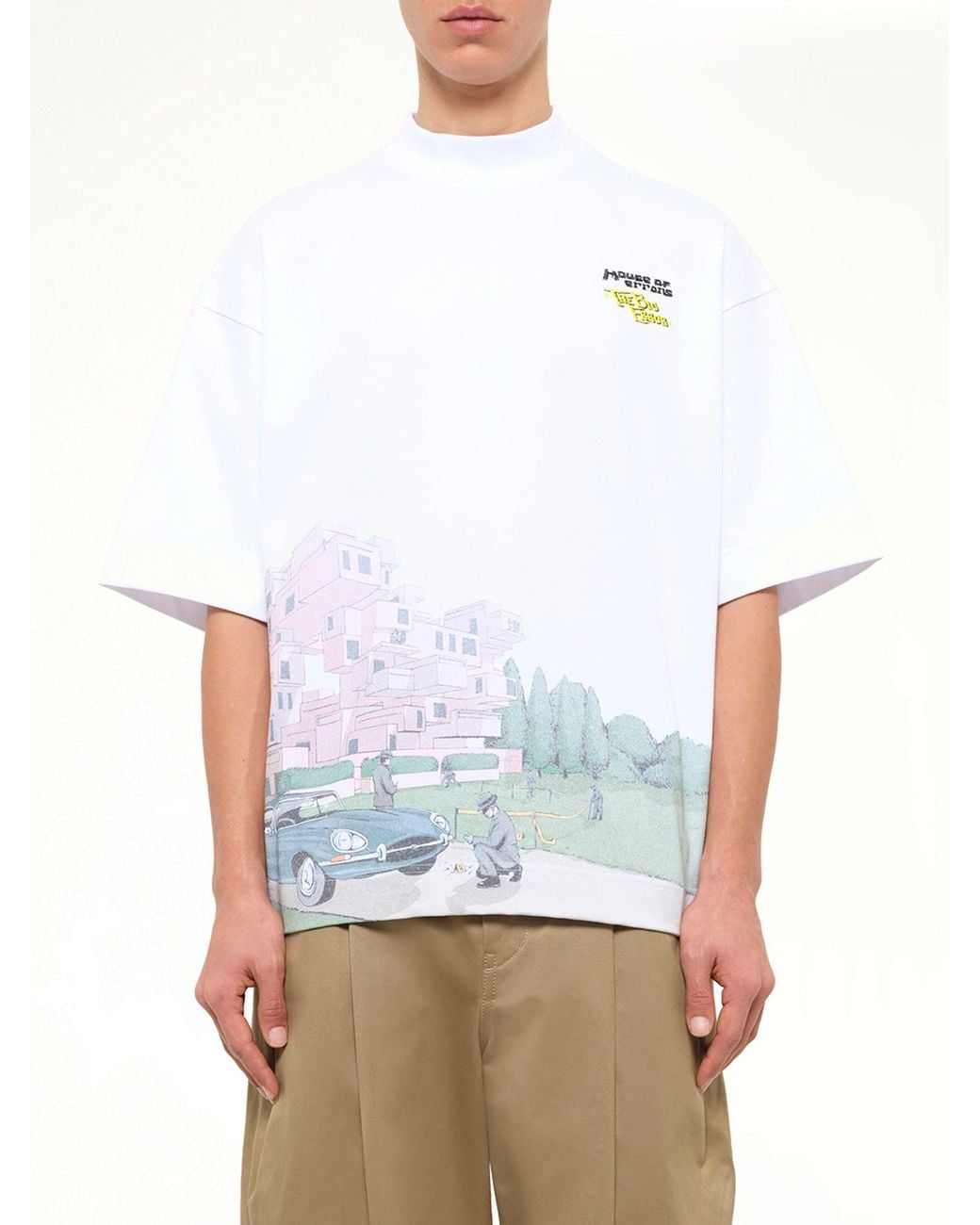 House of Errors White Crime Scene T-Shirt for men