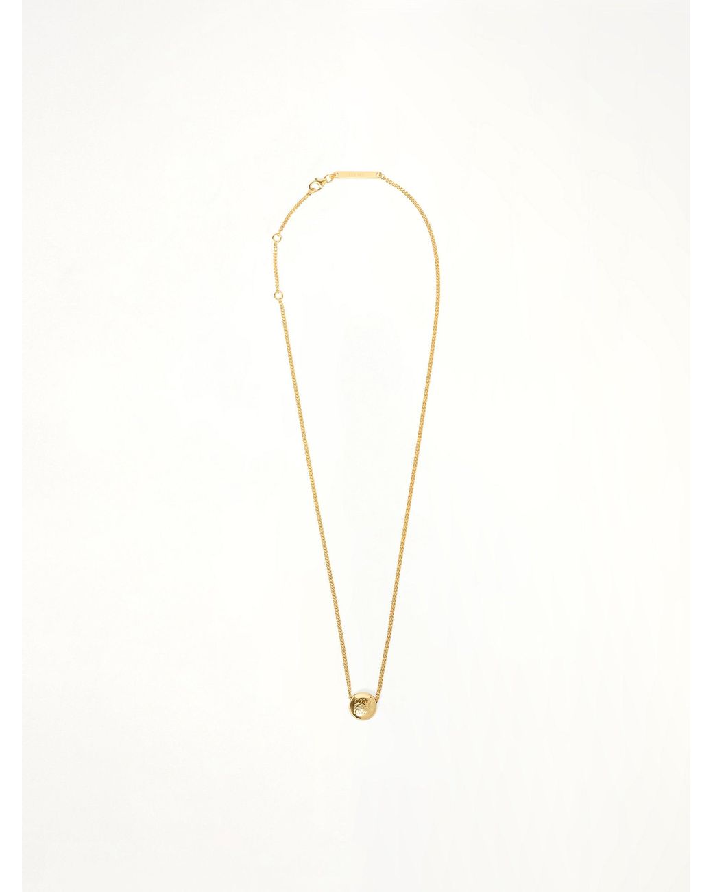 Loewe Natural Pebble Pendant Necklace