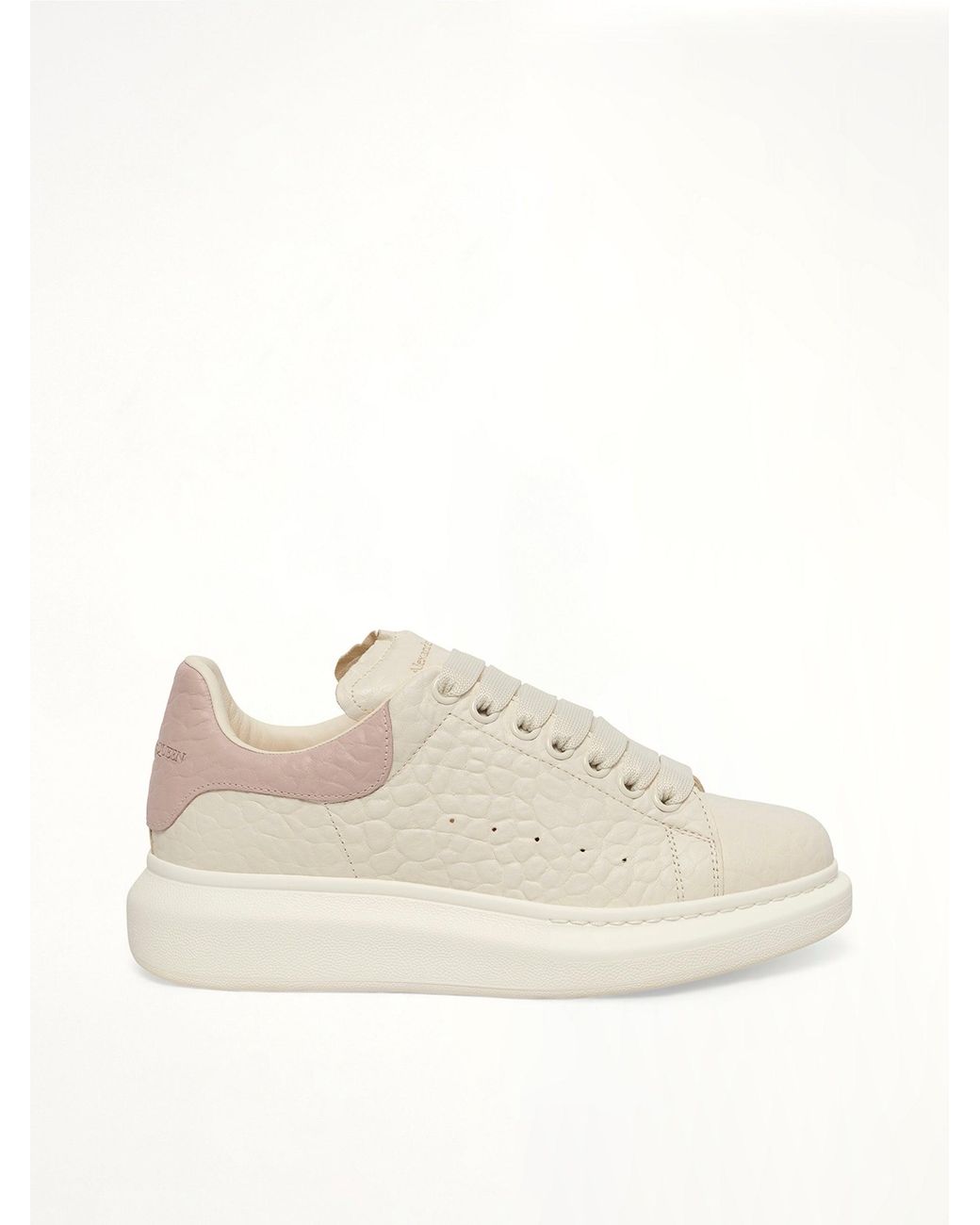 McQueen Natural Dumbo Leather Larry Sneaker