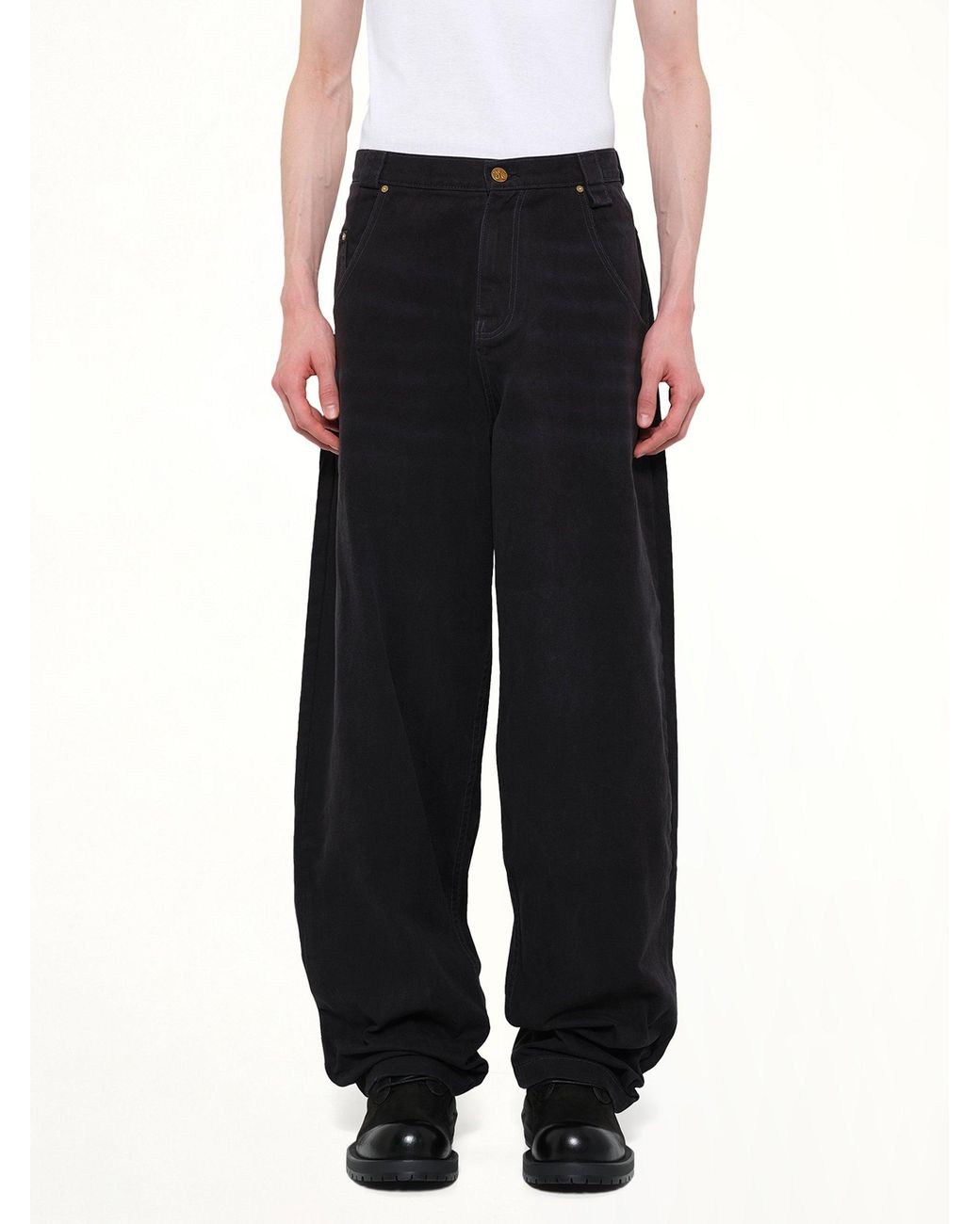 Willy Chavarria Black Bad Boy Jean for men