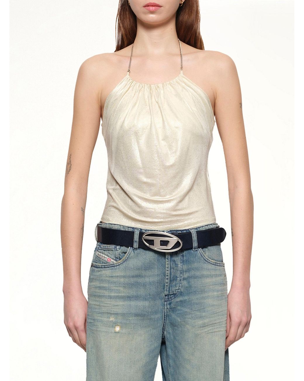 DIESEL Blue T-Ireni Top