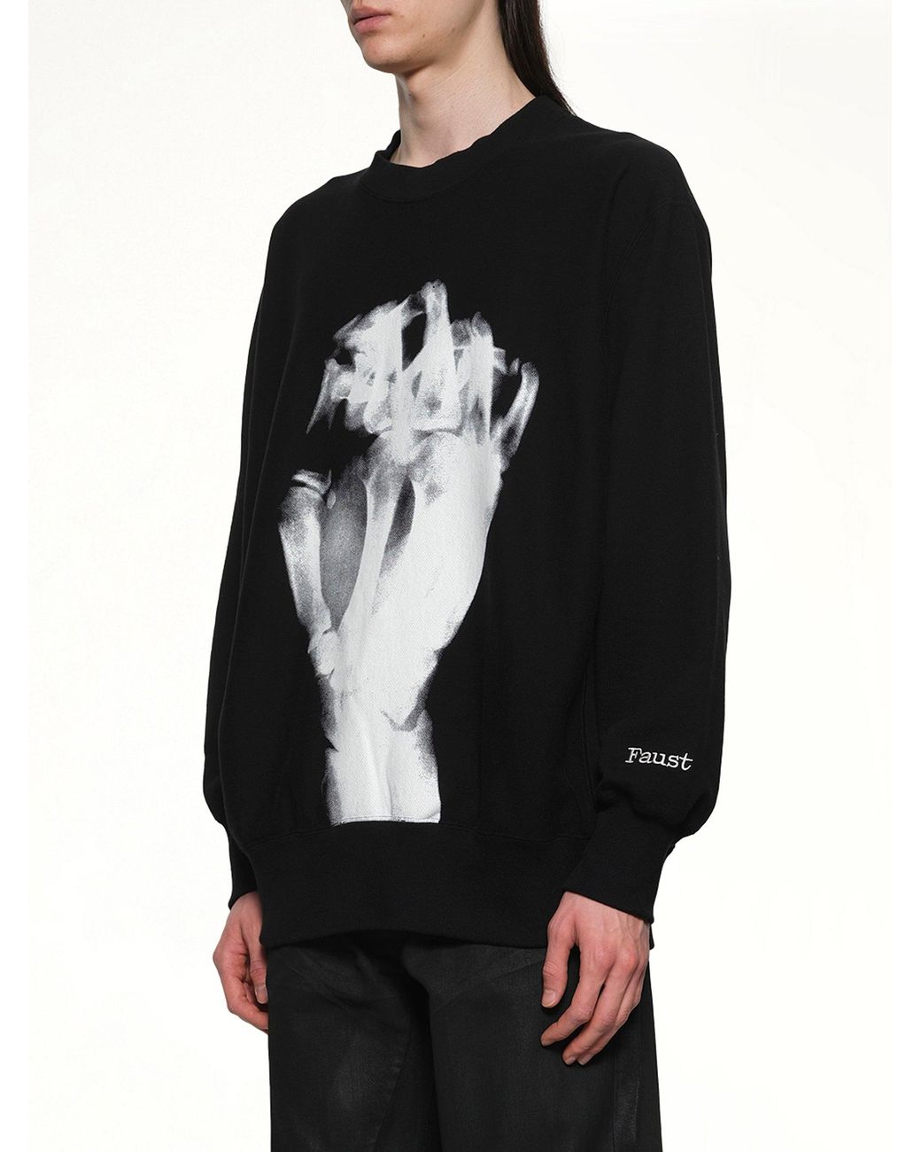 Undercover Black Faust Sweatshirt for men