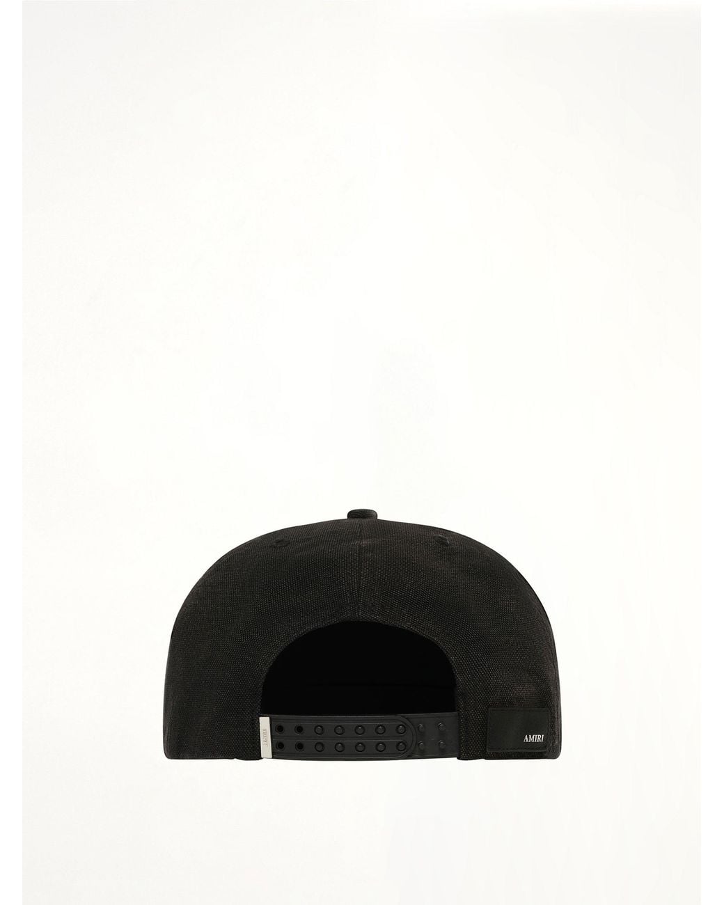 Amiri Black Ma Script Baseball Cap for men